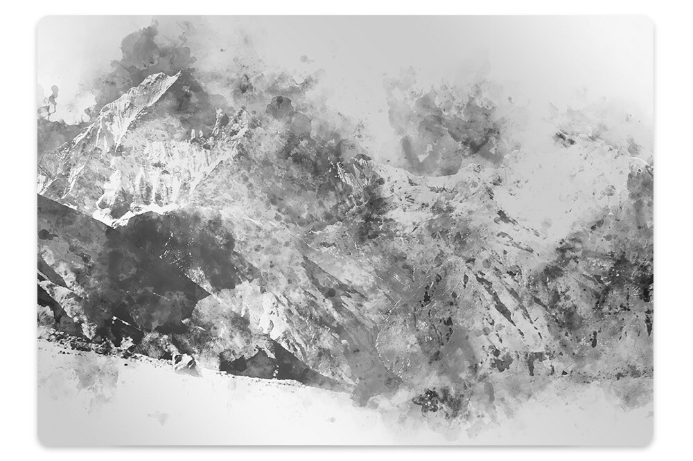 Covoras pentru protectie podea Vedere la munte