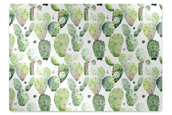 Covoras pentru protectie podea Cactusi exotici