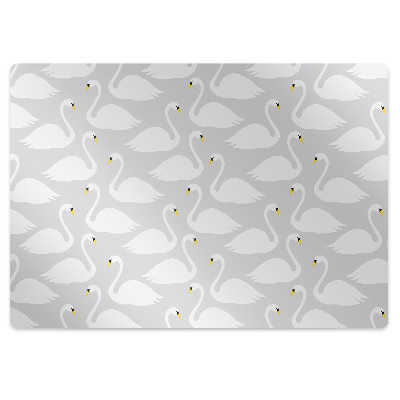 Protectie podea scaun birou Lebede pe apă