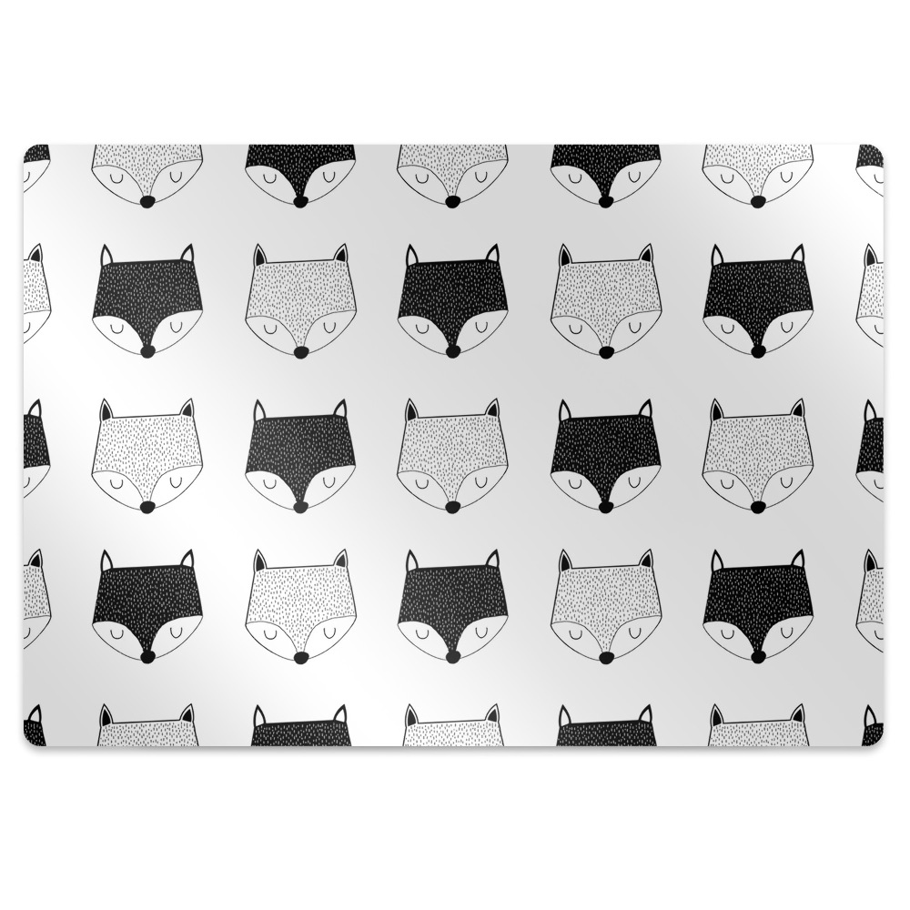 Covoras pentru protectie pardosea Motivul vulpei