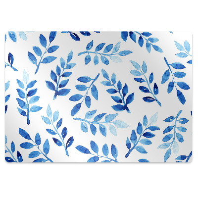 Protectie podea scaun birou Crengute albastre de tufiș