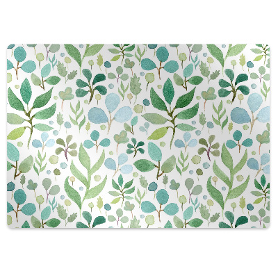 Covoras pentru protectie pardosea Frunze verzi