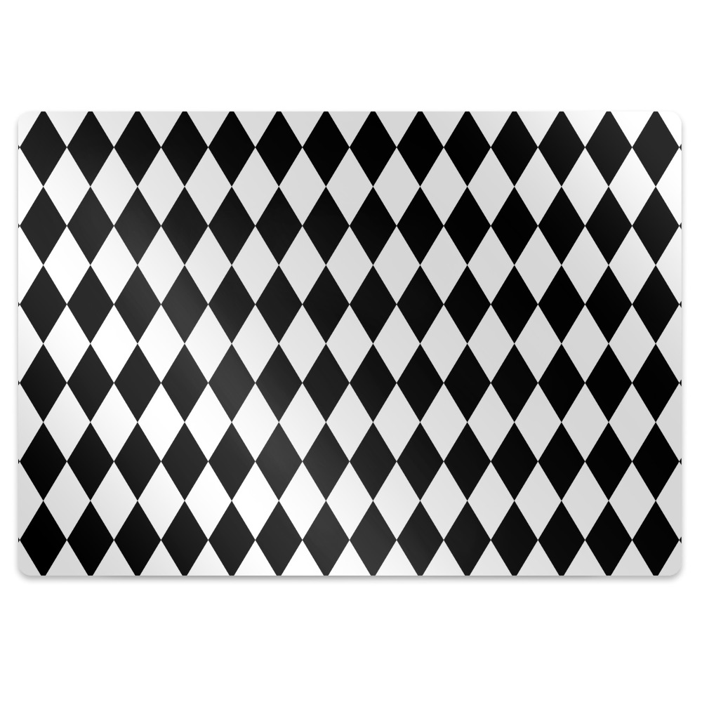 Protectie podea scaun Tema cu figuri geometrice