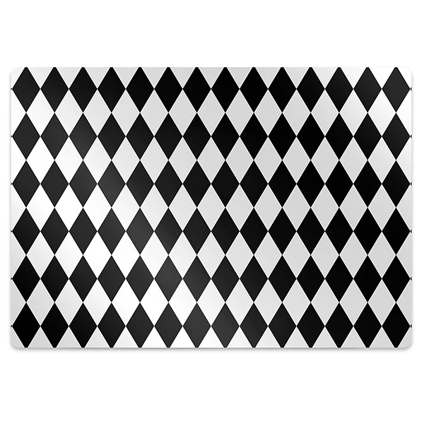 Protectie podea scaun Tema cu figuri geometrice