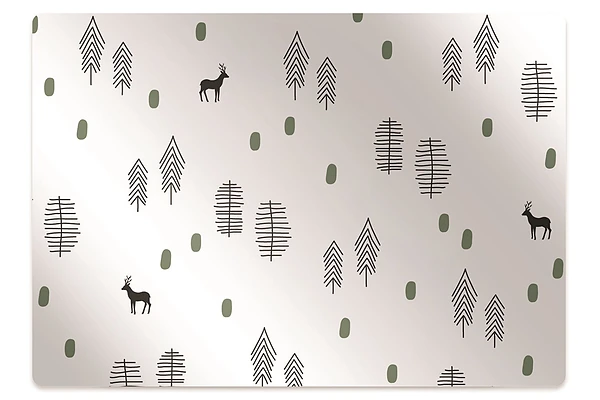 Protectie podea scaun pădure scandinavă