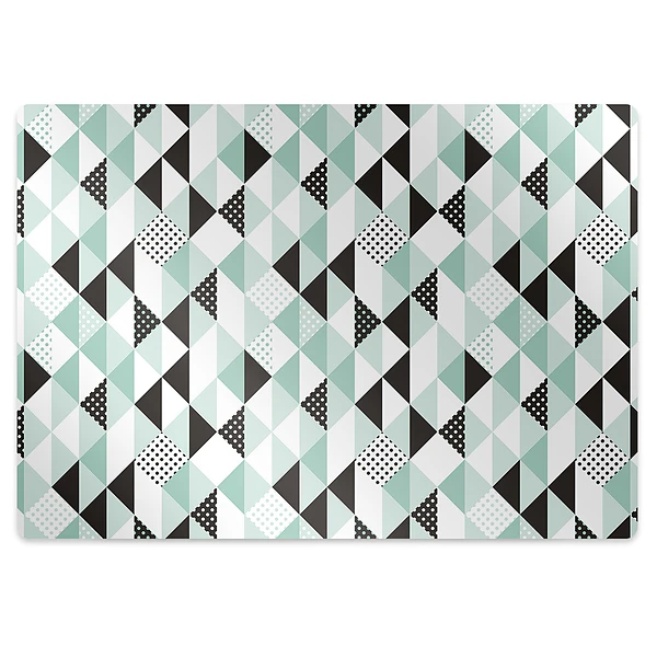 Protectie podea birou Motiv geometric
