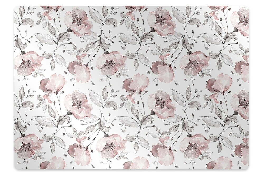 Protectie podea scaun birou Maci pictati