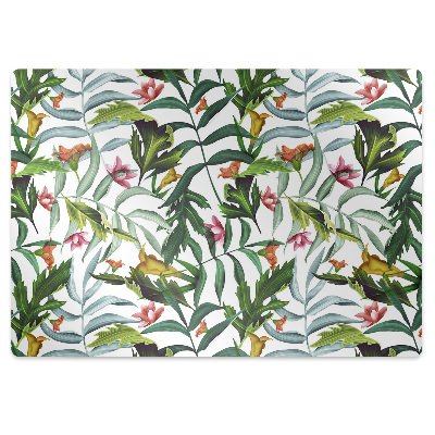 Covoras pentru protectie podea Vegetație tropicală