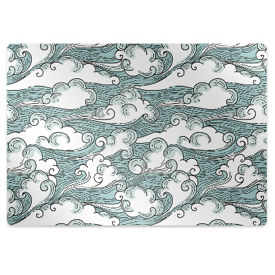 Protectie podea scaun birou Vânt pe cer