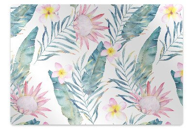 Covoras protectie pardoseala Flori strălucitoare