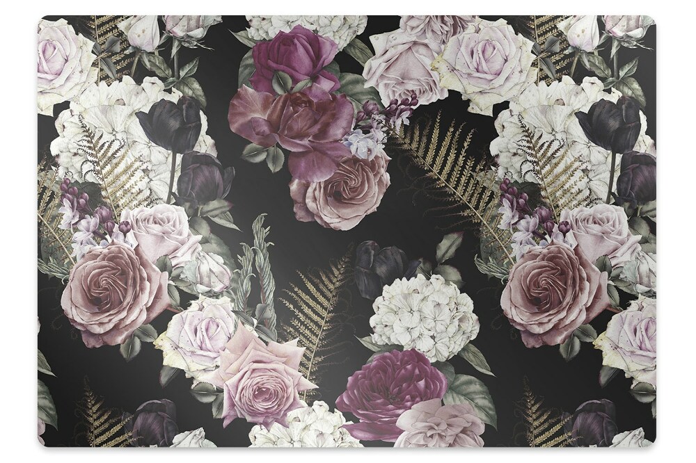 Protectie podea scaun Flori romantice