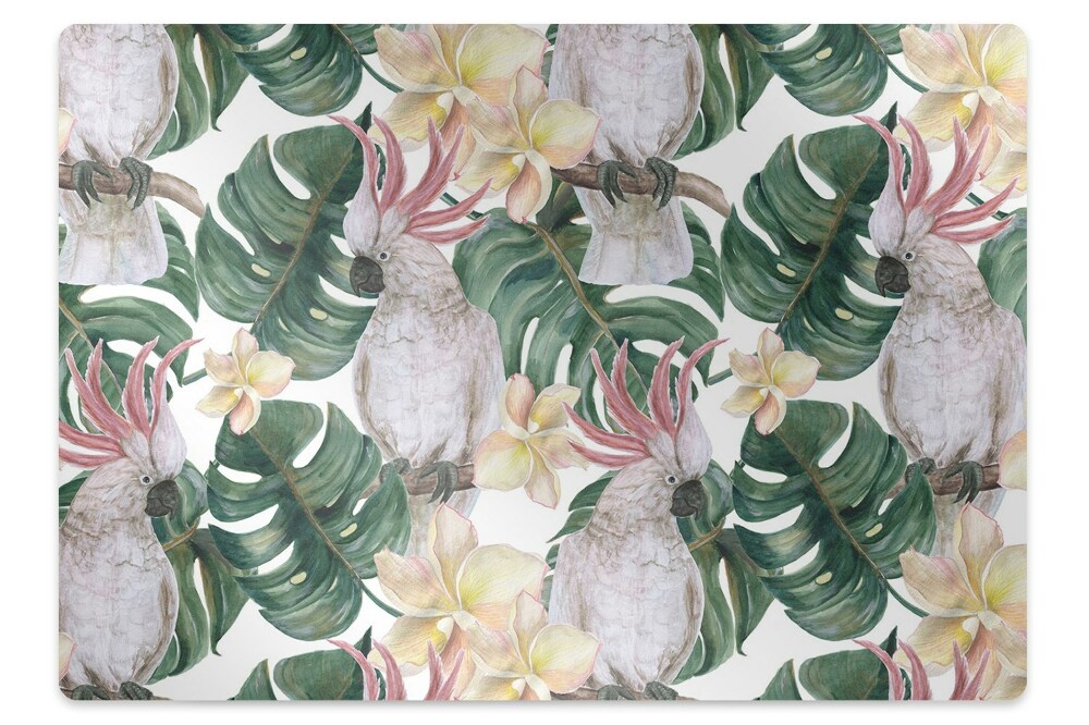 Protectie podea scaun birou Papagali exotici