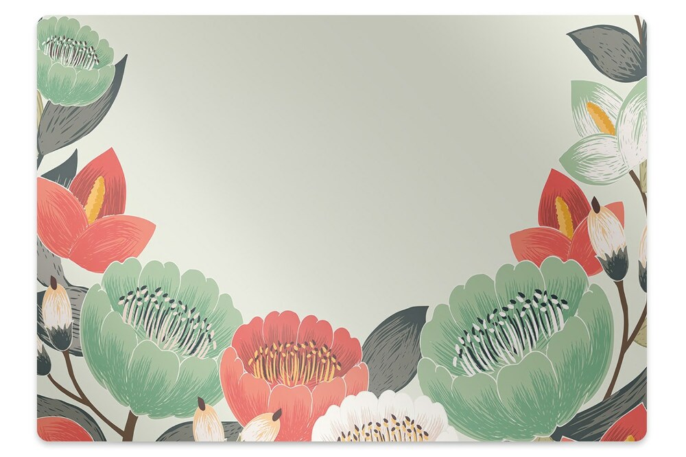 Covoras pentru protectie pardosea Flori de primăvară