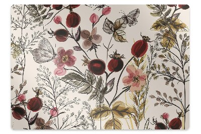 Covoras pentru protectie podea Flori sălbatice