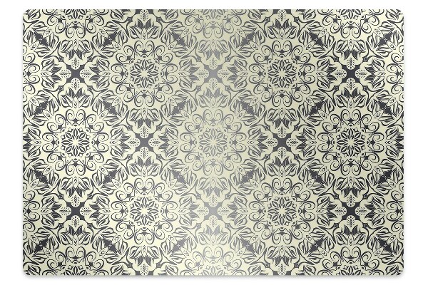 Covoras pentru protectie pardosea Motiv floral
