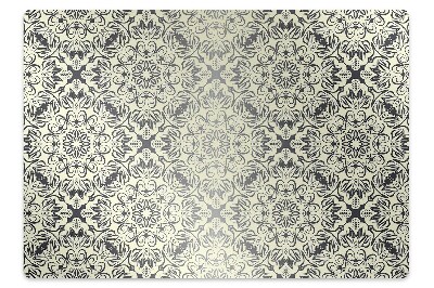 Covoras pentru protectie pardosea Motiv floral