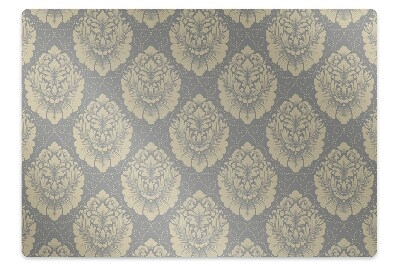 Protectie podea scaun Motivul damasc