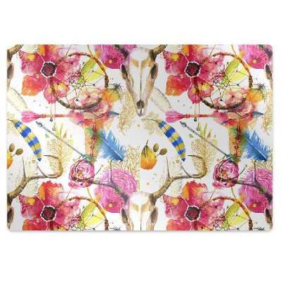 Protectie podea birou ornament indian