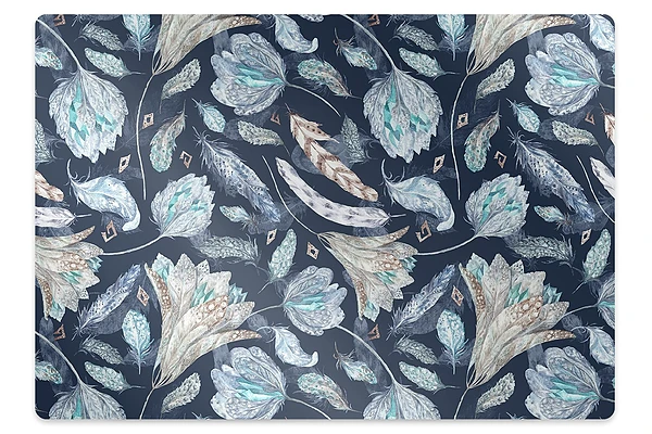 Protectie podea scaun birou Motiv boho