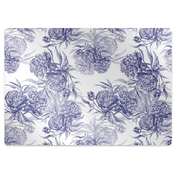 Protectie podea scaun Floră colorată violet