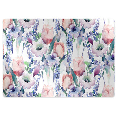 Covoras pentru protectie podea Buchet floral pentru primavara