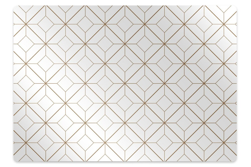 Protectie podea birou Figuri geometrice