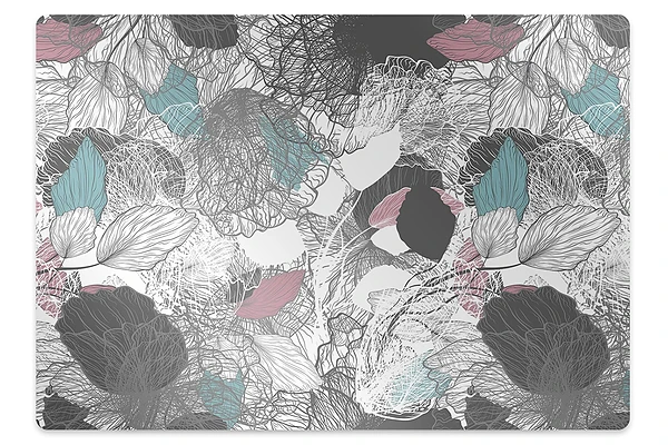 Protectie podea scaun Motiv floral