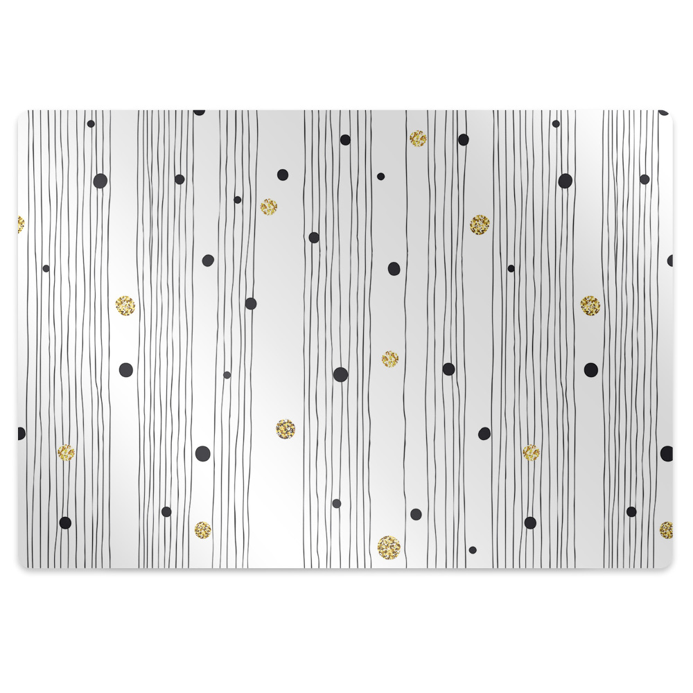 Protectie podea birou liniuțe