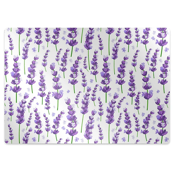 Protectie podea scaun birou Flori violete