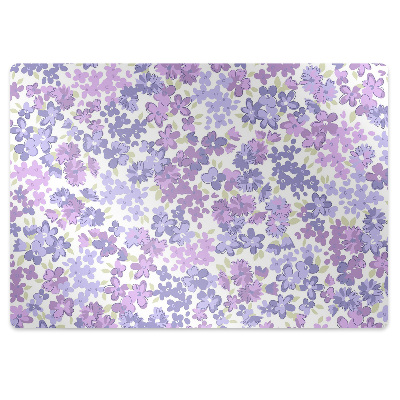 Protectie podea birou O pajiște plină de flori