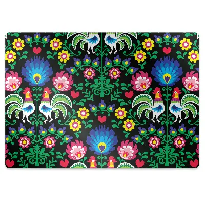 Covoras pentru protectie podea Folk clasic