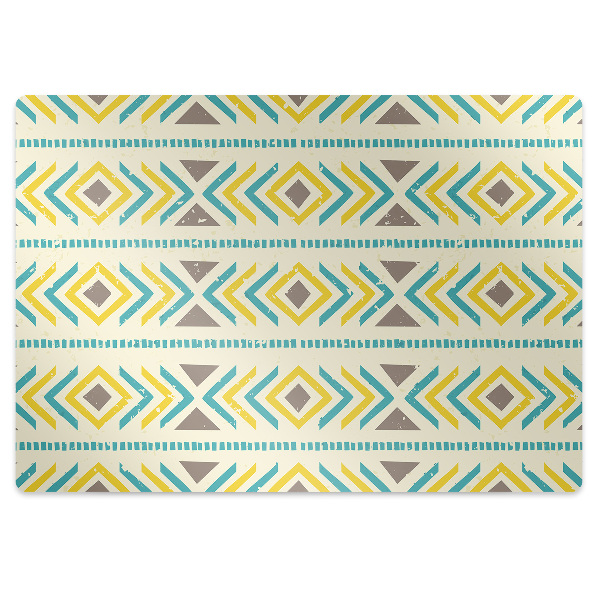 Protectie podea scaun Motiv geometric