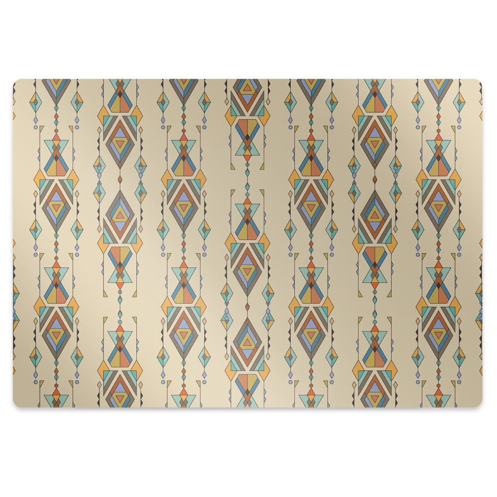 Protectie podea birou motiv indian