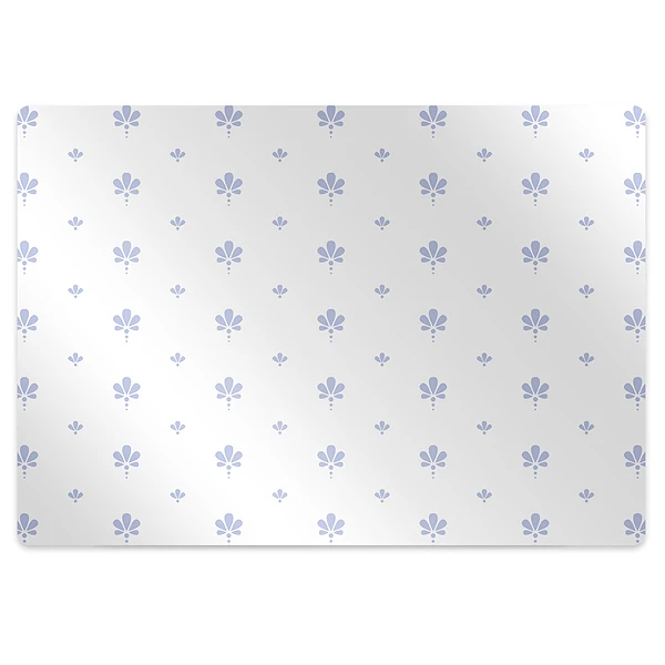 Protectie podea birou Motiv floral
