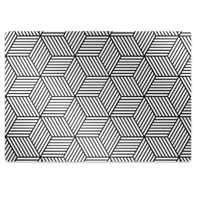 Protectie podea scaun birou Fantezie geometrică