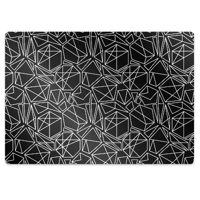 Covoras pentru protectie podea Solide geometrice