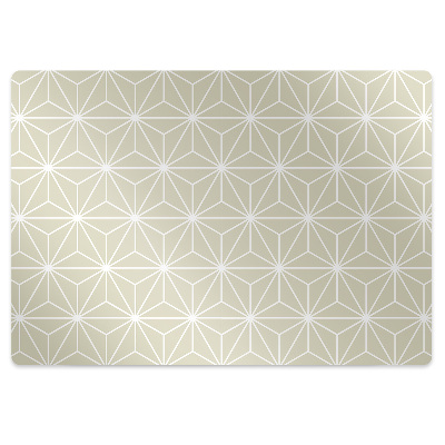 Protectie podea birou Motiv geometric