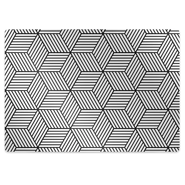 Protectie podea birou Figuri geometrice