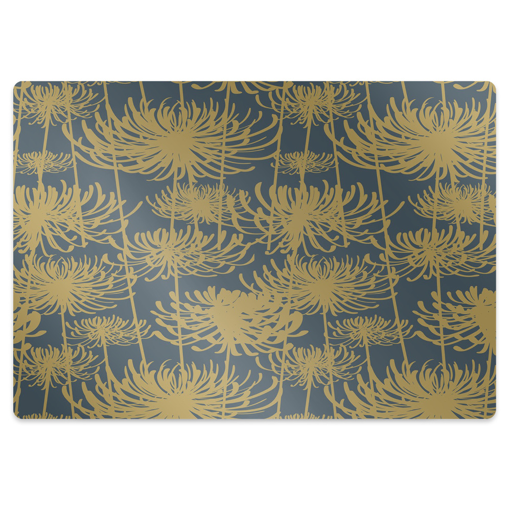 Covoras protectie pardoseala Flori aurii