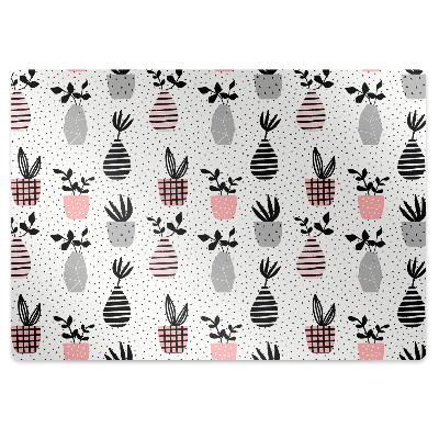 Protectie podea scaun Flori în vaze