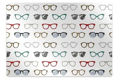 Protectie podea scaun birou Vintage cu ochelari