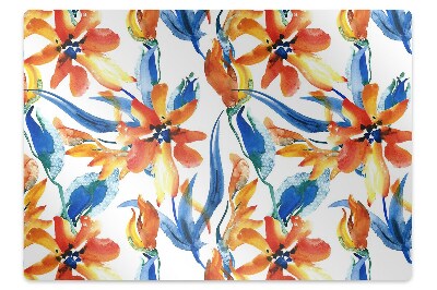 Covoras pentru protectie podea Flori însorite