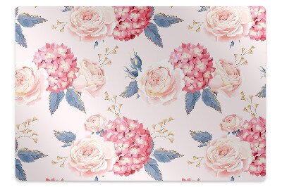 Protectie podea scaun birou Flori mari neobișnuite