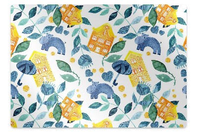 Protectie podea scaun Hipopotami pentru copii