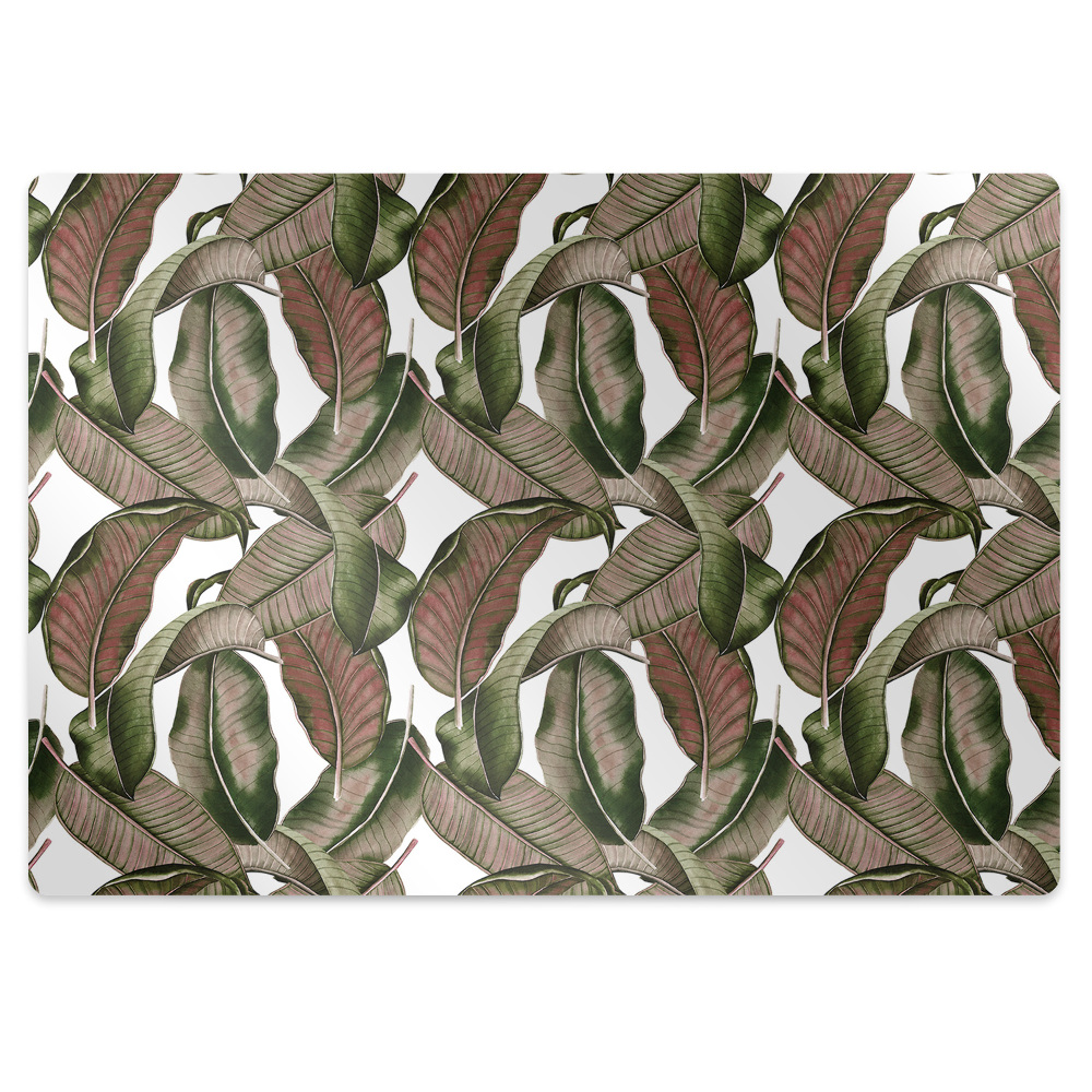 Protectie podea scaun birou O frunză spectaculoasă