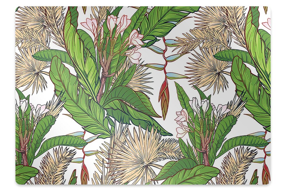 Covoras pentru protectie podea Padure tropicala