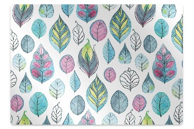 Protectie podea birou Frunze de desene animate