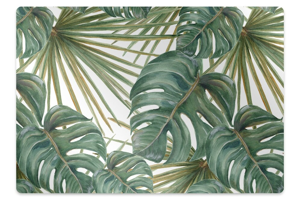 Covoras pentru protectie podea Floră tropicală