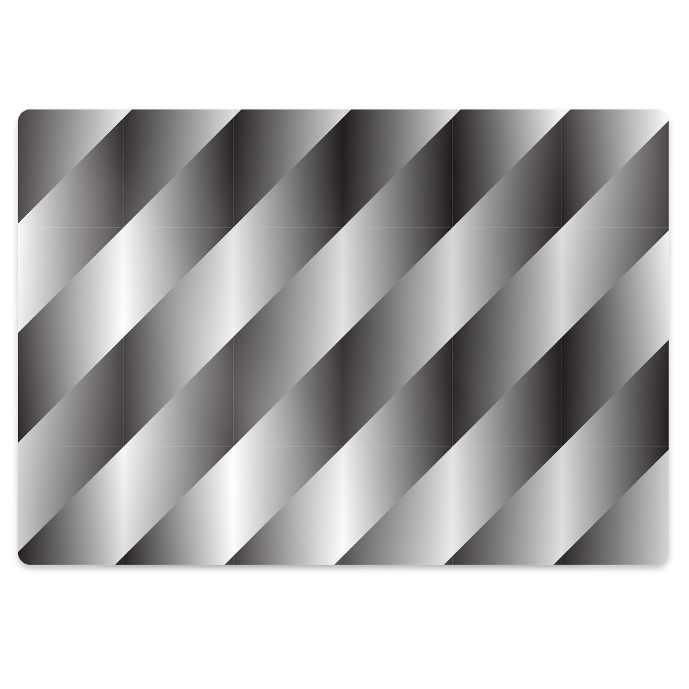 Protectie podea birou Motiv metalic