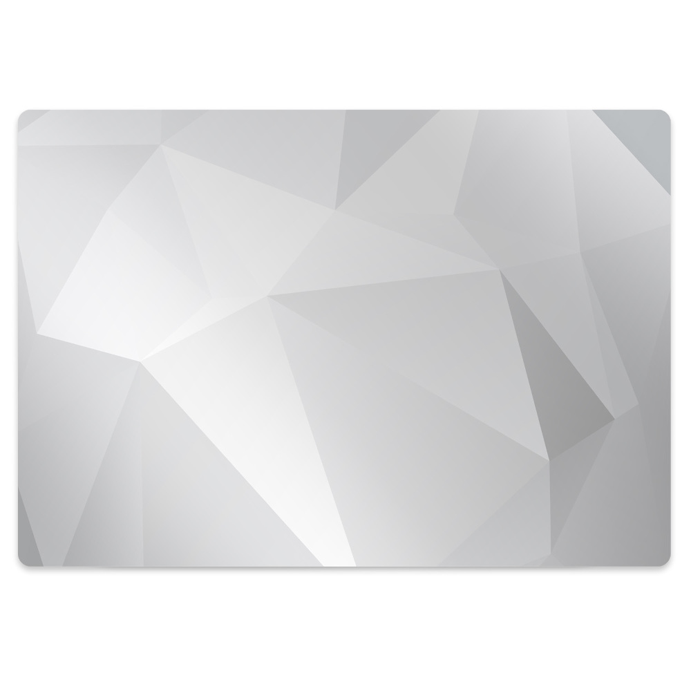 Covoras protectie pardoseala Fantezie albă